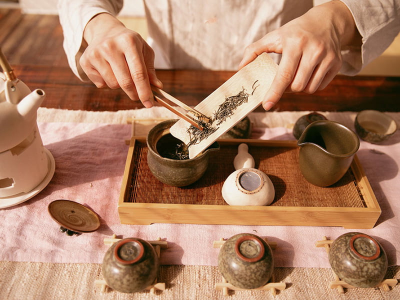 Văn hóa uống trà truyền thống nâng lên thành nghệ thuật thưởng trà tinh tế